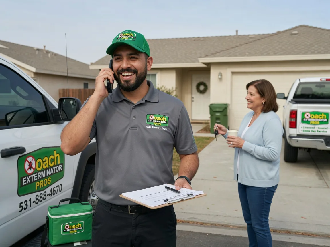 Pest Control Roach Exterminator Excello, MO FAQs